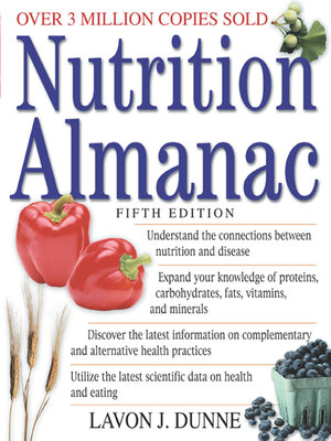cover image of Nutrition Almanac